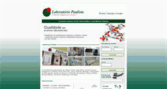 Desktop Screenshot of laboratoriopaulista.com.br